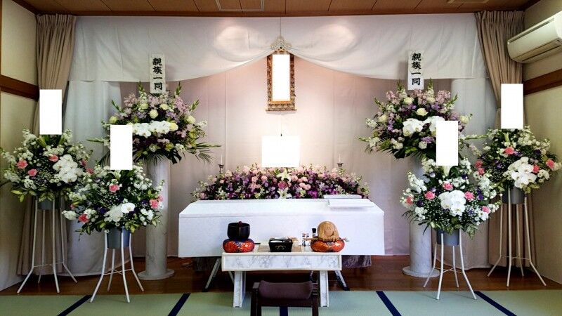 西宮市　家族葬　満池谷斎場和室（満池谷火葬）